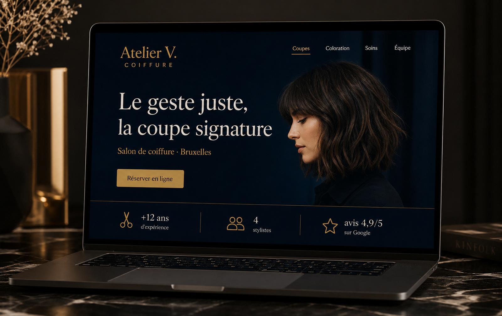 Salon de coiffure · Bruxelles
