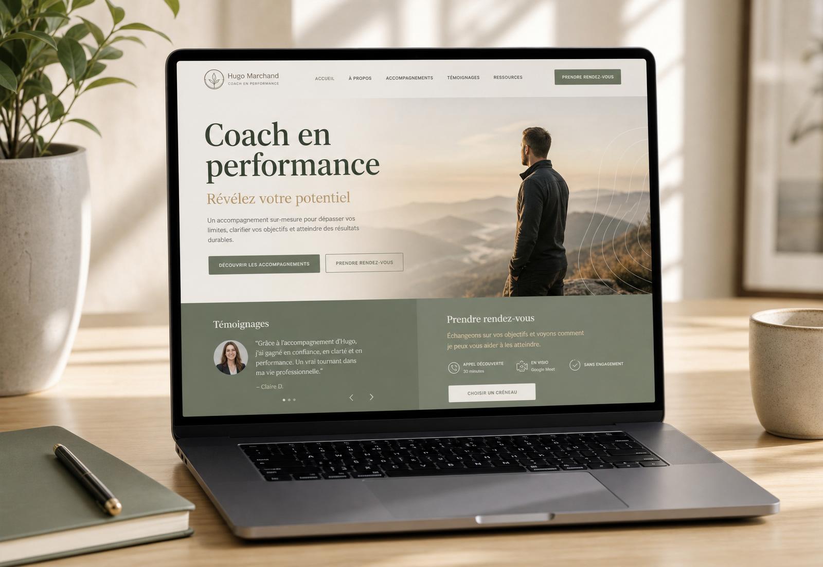Projet Coach en performance — secteur Coaching